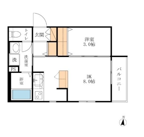 フォレスト豊岡の物件間取画像